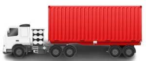 Truck without background